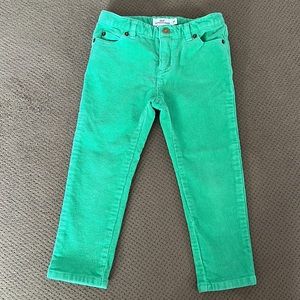 Green 4T Vineyard Vines Corduroy Pants